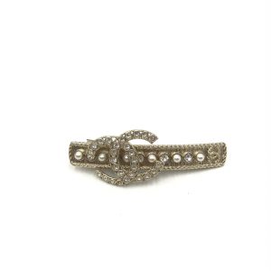 Crystal Pearl CC Hair Clip