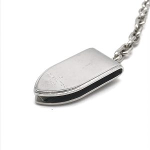 Silver Money Clip With Chain