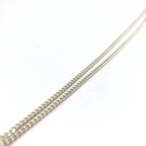 Sterling Silver G Bar Pendant Necklace