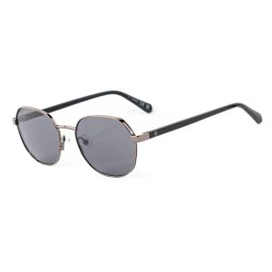 Gray Metal Sunglasses
