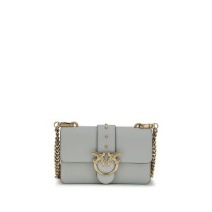 Gray Calf Leather Bos Taurus Shoulder Bag