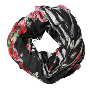 Multicolor Cutlery Floral Wrap Shawl 135cm x 132cm Scarf