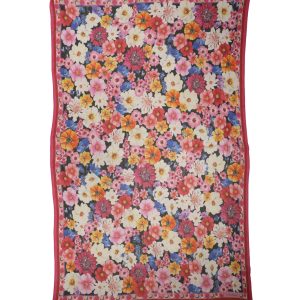 Multicolor Floral Print Shawl Stole 200cm x 120cm  Scarf