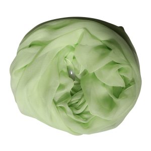 Light Green Silk Neck Wrap Stole 200cm x 134cm Scarf