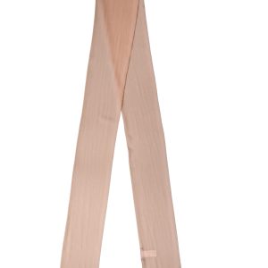 Light Pink Silk Sash Wrap Foulard 291cm x 19cm  Scarf