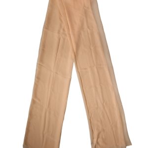 Beige Silk Neck Wrap Shawl Stole 272cm x 120cm Scarf