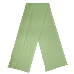Light Green Silk Neck Wrap Shawl Stole 200cm x 64cm  Scarf
