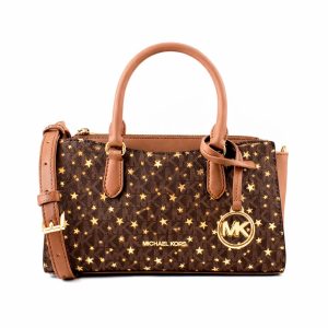 Brown Canvas Handbag