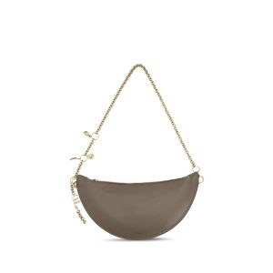 Gray Calf Leather Bos Taurus Shoulder Bag