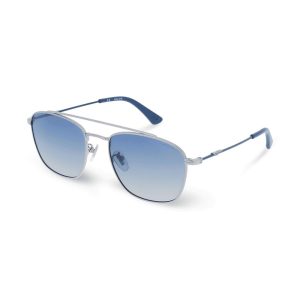 Gray Metal Sunglasses