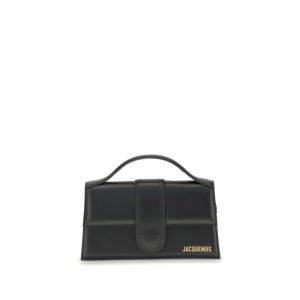 Black Calf Leather Bos Taurus Handbag