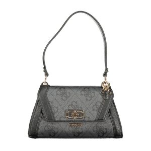 Nero Poliuretano Women Shoulder Bag