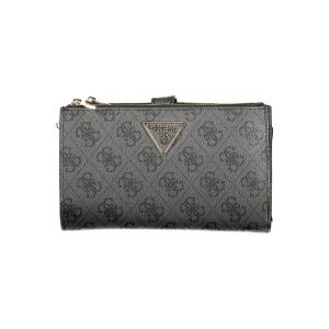 Nero Poliuretano Women Wallet