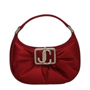 Red Satin Handbag
