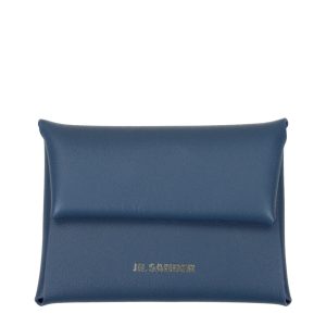 Blue Leather Wallet