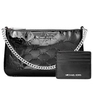 Black Canvas Clutch Bag