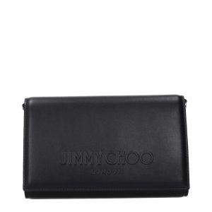 Black Leather Clutch Bag