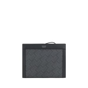 Black Polyethylene Clutch Bag