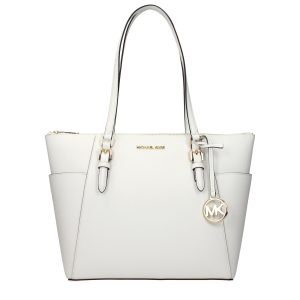 Blue Leather Shoulder Bag