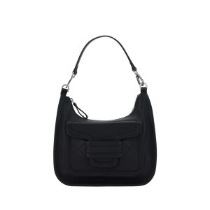 Black Calf Leather Bos Taurus Shoulder Bag