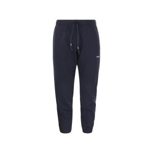 Blue Cotton Joggers (Workout Pants)