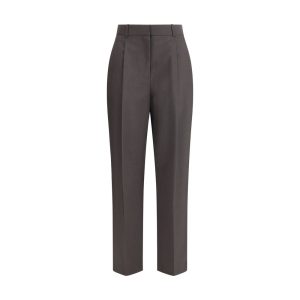 Brown Wool Dress Pants