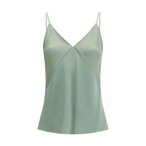 Bicolor Acetate Blouse