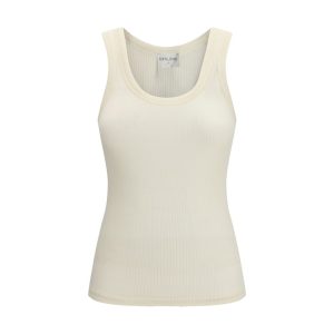 Beige Fleece Wool Top