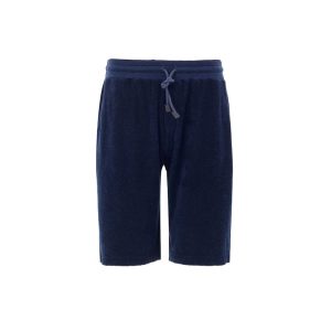 Blue Cotton Shorts