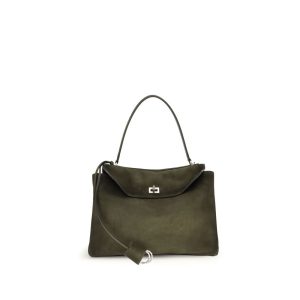 Bicolor Calf Leather Bos Taurus Shoulder Bag