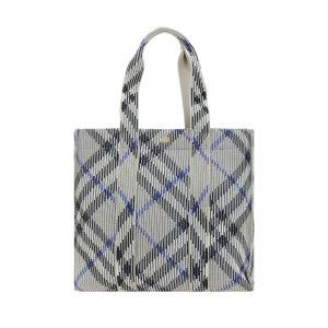 Gray Fabric Shoulder Bag