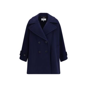 Blue Wool Coat