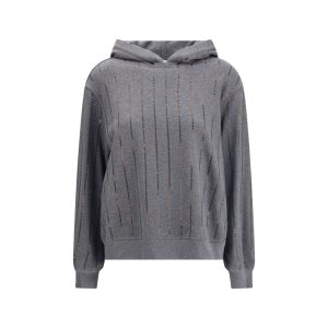 Gray Cotton Sweatshirt