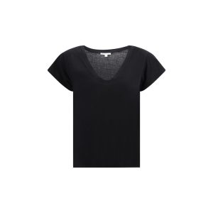 Black Cotton T-Shirt