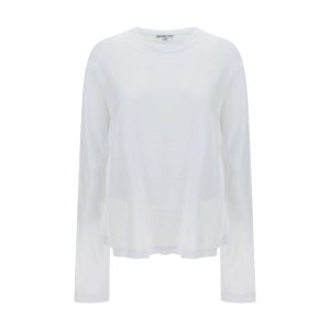 White Cotton Sweatshirt
