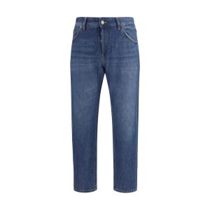 Blue Cotton Jeans Denim