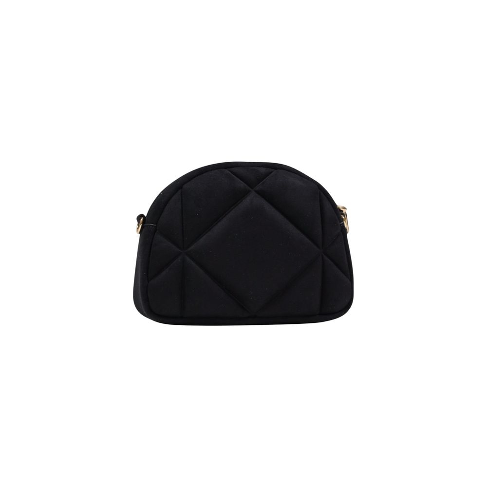 Black Suede Leather Handbag - Image 5