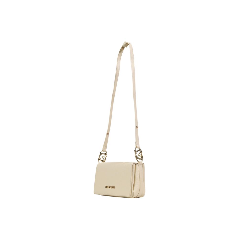 Beige Polyethylene Handbag - Image 2