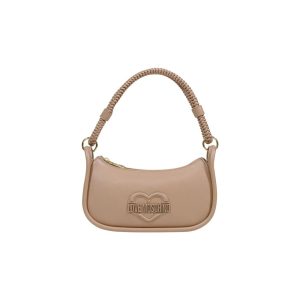 Beige Polyethylene Handbag
