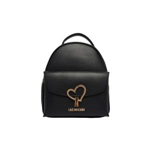 Black Polyethylene Backpack