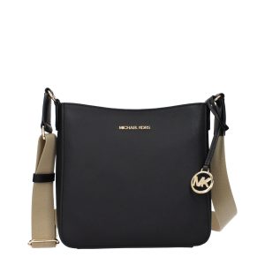Black Leather Crossbody Bag