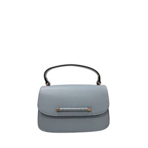 Blue PU Women Handbag