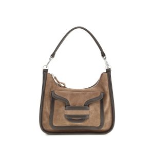 Brown Calf Leather Bos Taurus Shoulder Bag