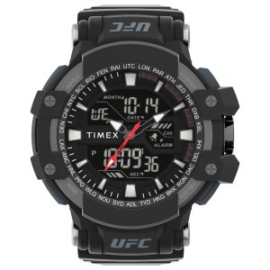 Black Rubber Digital Watch