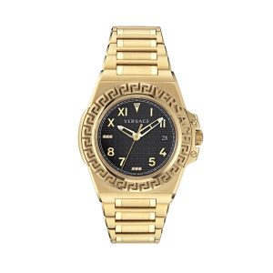 Gold Stainless Steel Dress Watch