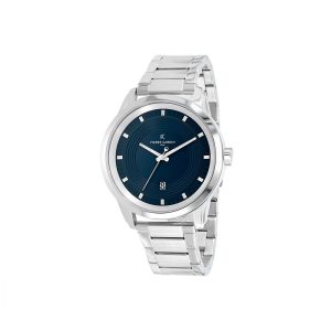 Gray Stainless Steel Dress Watch