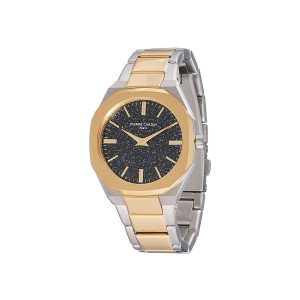 Gray Stainless Steel Dress Watch
