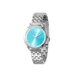 Gray Stainless Steel Bracelet Watch