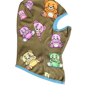 Men Brown Bears Polyester Ski Mask Balaclava Hat