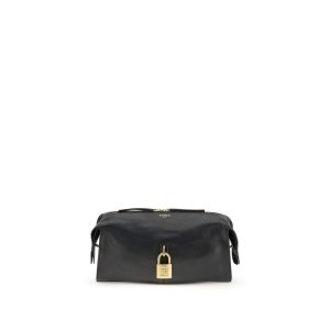 Black Calf Leather Bos Taurus Shoulder Bag